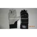 Work Glove-Mechanic Glove-Synthetic Leather Glove-Safety Glove-Weight Lifting Glove